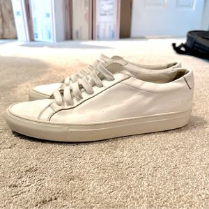 COMMON PROJECTS ACHILLES LOW White Size 44 US 11 Sneakers